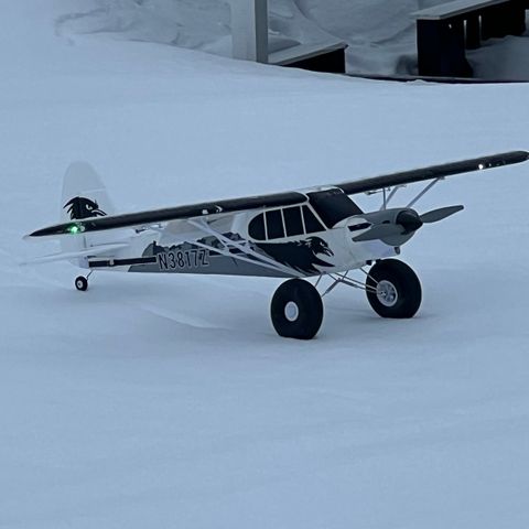 FMS Pa18 cub 1300 (option BNF)