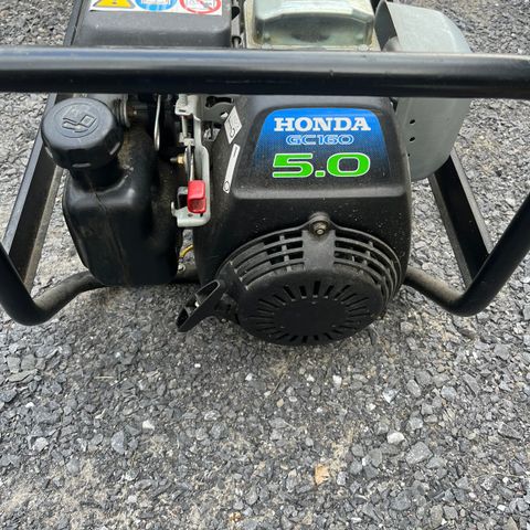 Honda GC160 strømaggregat selges