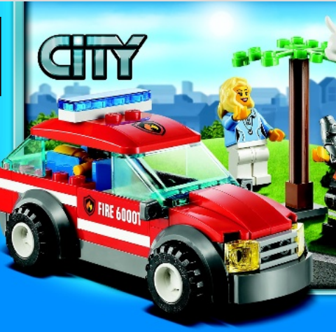 LEGO City 60001 Brannsjefbil