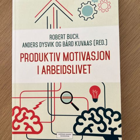 Produktiv motivasjon i arbeidslivet, Buch et al (2021)