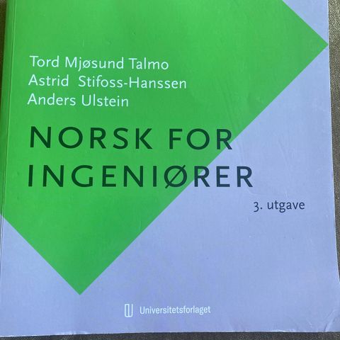 Norsk for Ingeniører