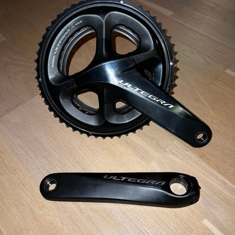 Shimano Ultegra FC-R8000 kranksett (høyre arm knekt)