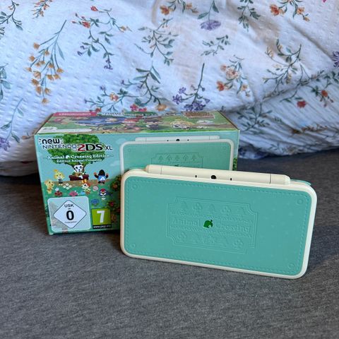 NY PRIS!!! Nintendo 2DS XL Animal Crossing Edition