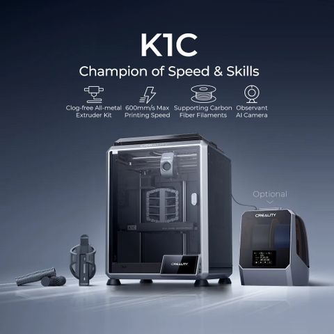 Creality K1C 3D-printer KUPP!