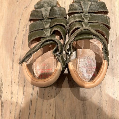 BarneSko sandaler grønn
