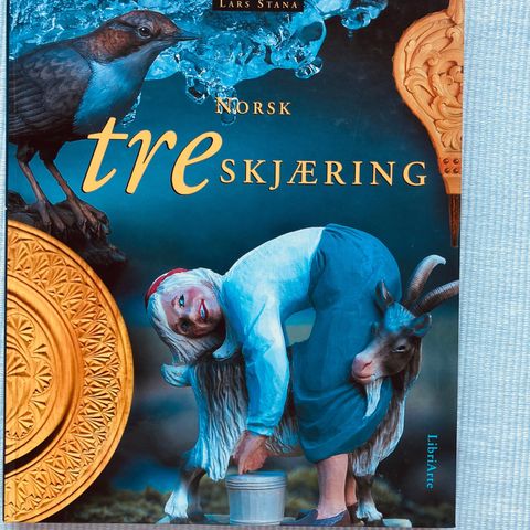 BokFrank: Lars Stana; Norsk tre skjæring - friske snitt i tre (1997)