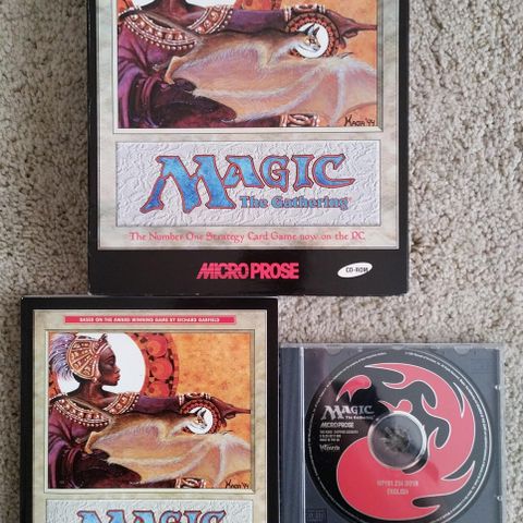 " Magic The Gathering " Pc- 1997 - Microprose- engl.