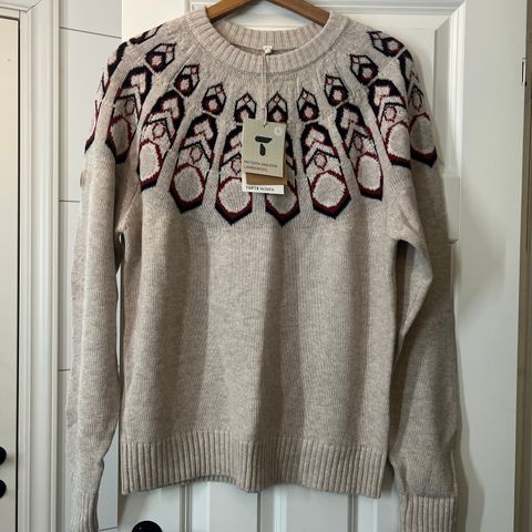 Tufte Robin Pattern Sweater