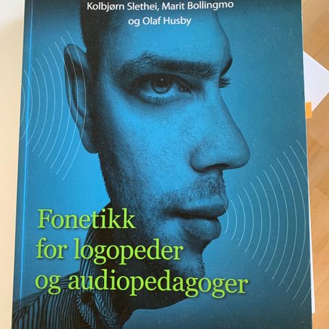 Fonetikk for logopeder og audiopedagoger