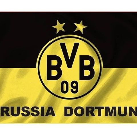 Brussia Dortmund BVB flagg 150 x 90 cm