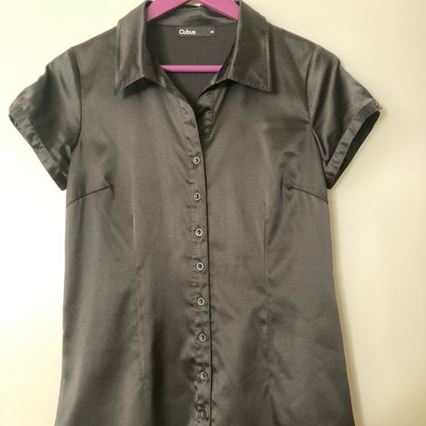 Bluse , skjorte, strM, svart