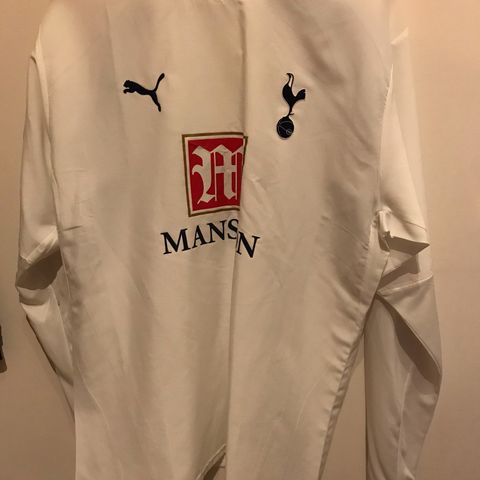 Tottenham Hotspur #15 Steed Malbranque-drakt fra UEFA-cupen. Player issue