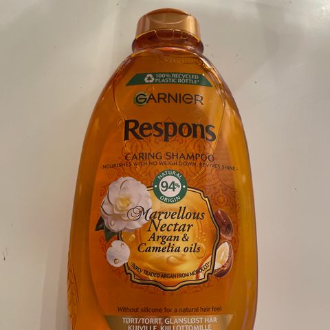 Garnier respons caring shampoo