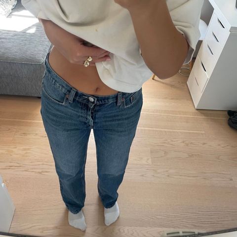 Zara straight leg jeans