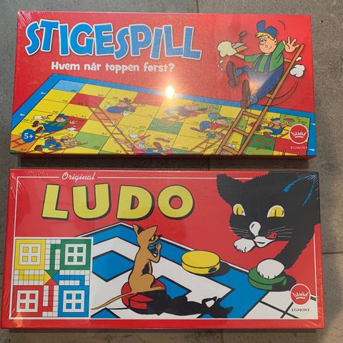 Nye spill - Ludo og Stigespill