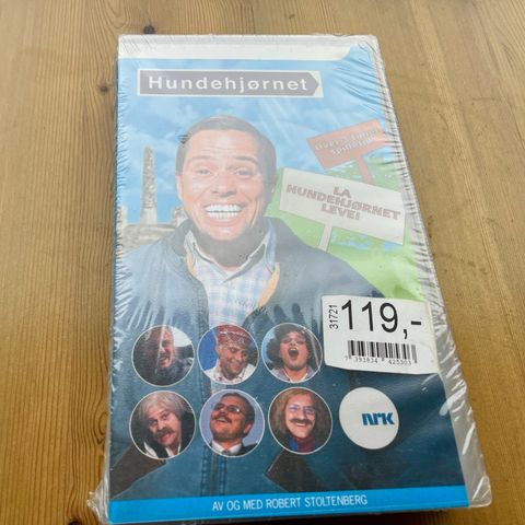 Hundehjørnet VHS. Uspilt.