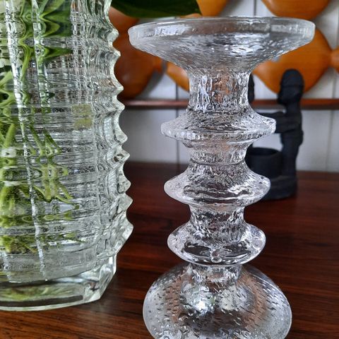 Iittala Festivo lysestake med 3 ring.