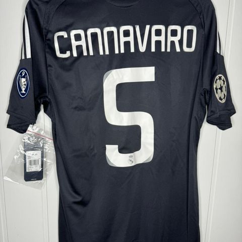 Real Madrid 08-09 Cannavaro BNWT fotballdrakt🔥