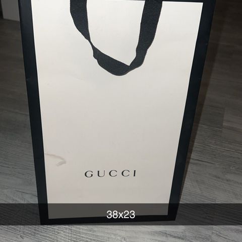 Gucci pose 38x23