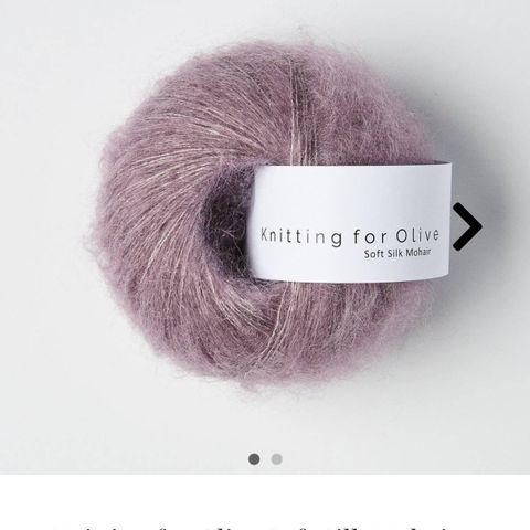 Knitting for olive soft silk mohair artisjokklilla