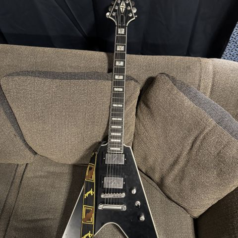 Epiphone Flying V Prophecy, Black Aged Gloss Selges