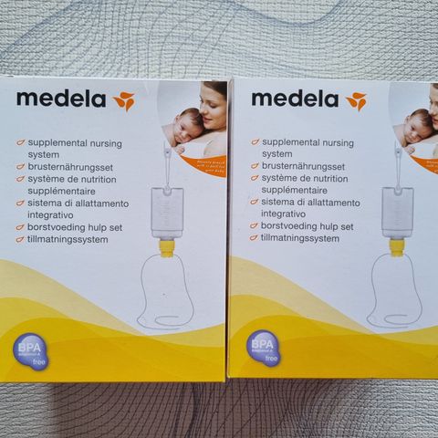 2 Medela hjelpebryst