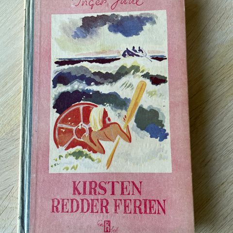 Kirsten redder ferien, eldre bok