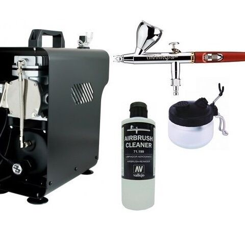 Airbrush Startpakke DELUXE - Komplett