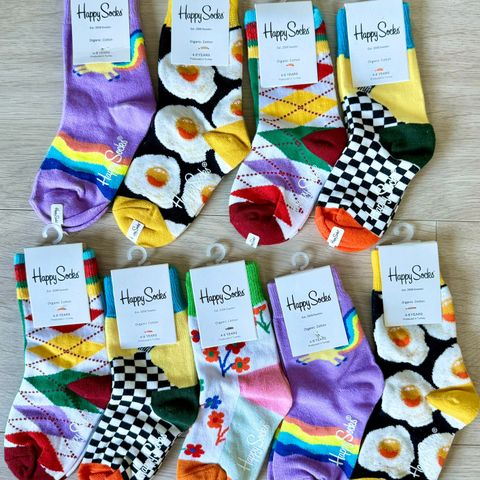 Nye Happy socks til barn sokker