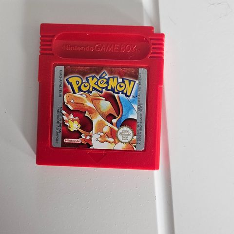 Gameboy color+Pokemon Red