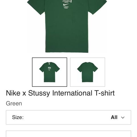 Nike x Stussy