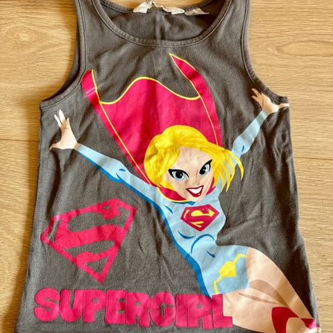 SUPERGIRL singlet topp str 110/116