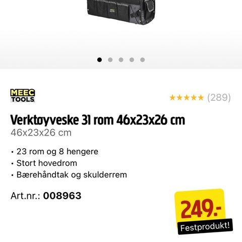 Verktøysveske/bag