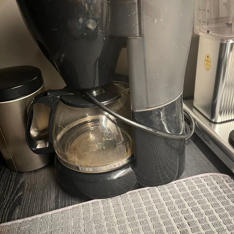 Kaffe maskin gis bort