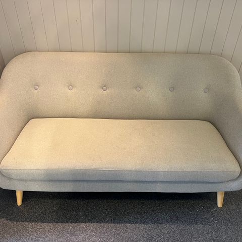 Grå sofa