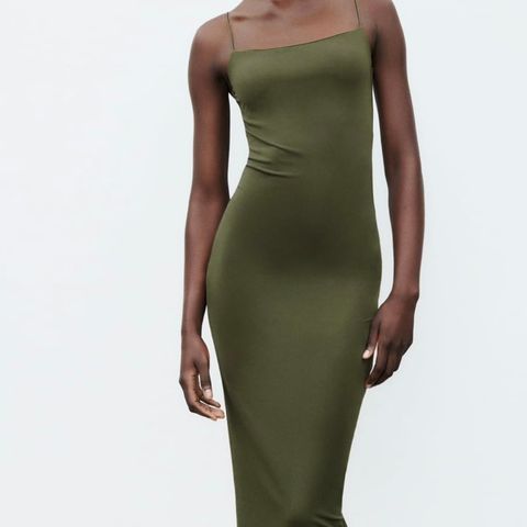 Grønn kjole fra Zara