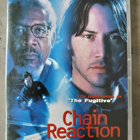 Chain Reaction ( DVD) - Keanu Reeves - Morgan Freeman - 1996