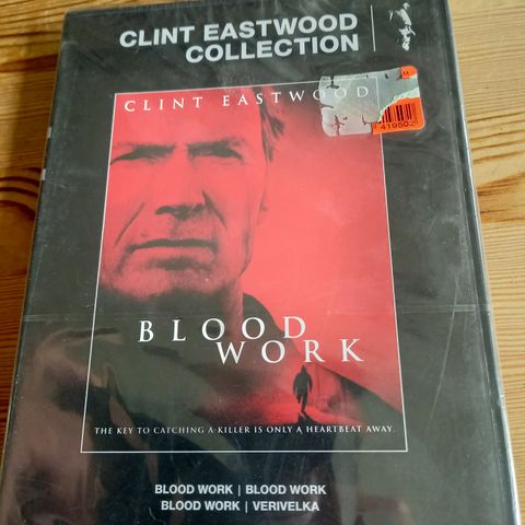 BloodWork- Ny I plast- Clint Eastwood- Utgått utgave