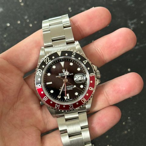 Rolex GMT 16710 Coke / Service utført