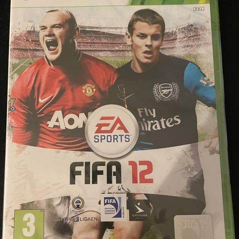 Forseglet Fifa 12 Xbox360