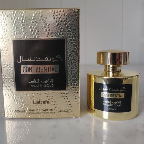 Lattafa Confidential Private Gold - 100ml NY (Kirkè)