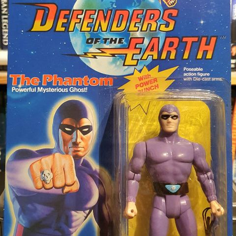 Defenders of The Earth: The Phantom / Fantomet - Sjeldent flott MOC fra 1985!