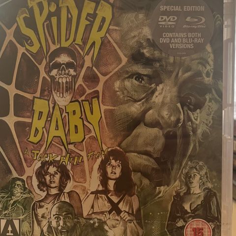 SPIDER BABY(Ny i Plast)