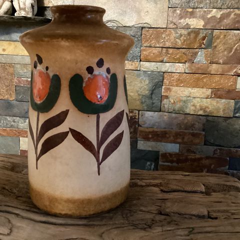 Retro keramikk vase