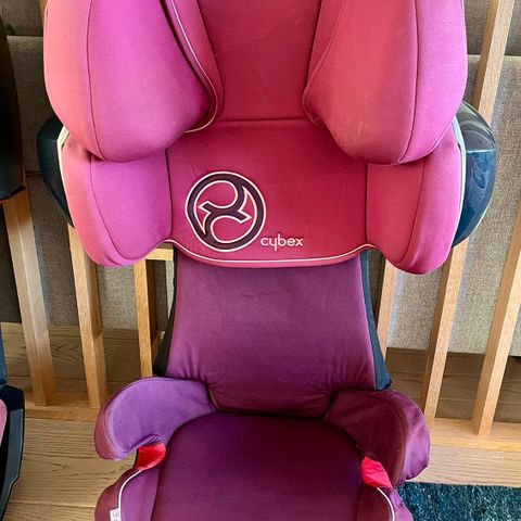 Cybex Solution X-2Fix i farge purple rain