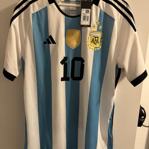 Argentina Messi VM-vinner drakt