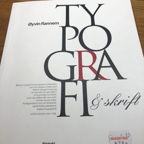 Typografi & skrift