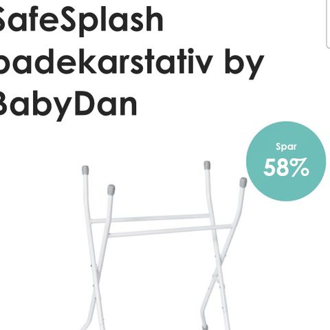 Badekar stativ med badekar