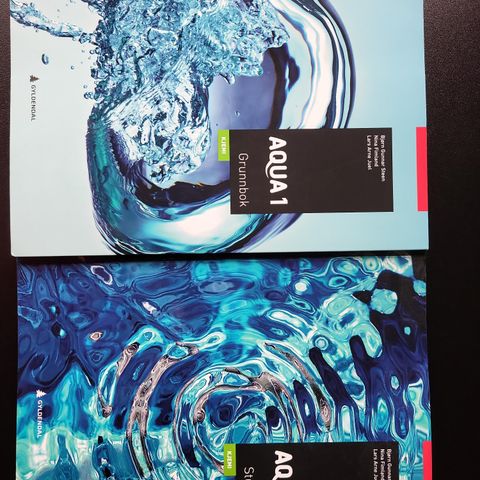 Aqua 1 grunnbok og studiebok