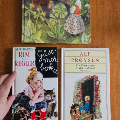 3 stk Alf Prøysen bøker, prisen er for alle
